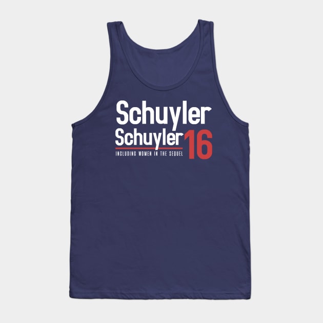 Schuyler Sisters for president - inspired by Hamilton Tank Top by tziggles